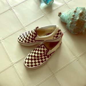 VANS Asher black and white state shoes